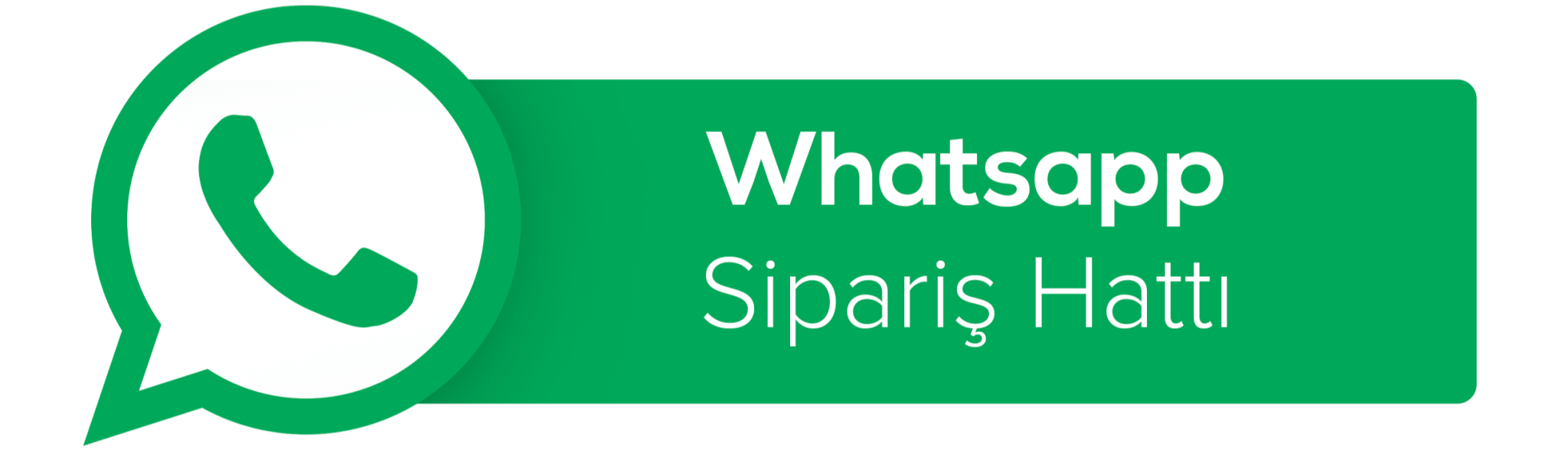 WhatsApp sipariş hattı